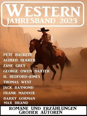 cover image of Western Jahresband 2023--Romane und Erzählungen großer Autoren